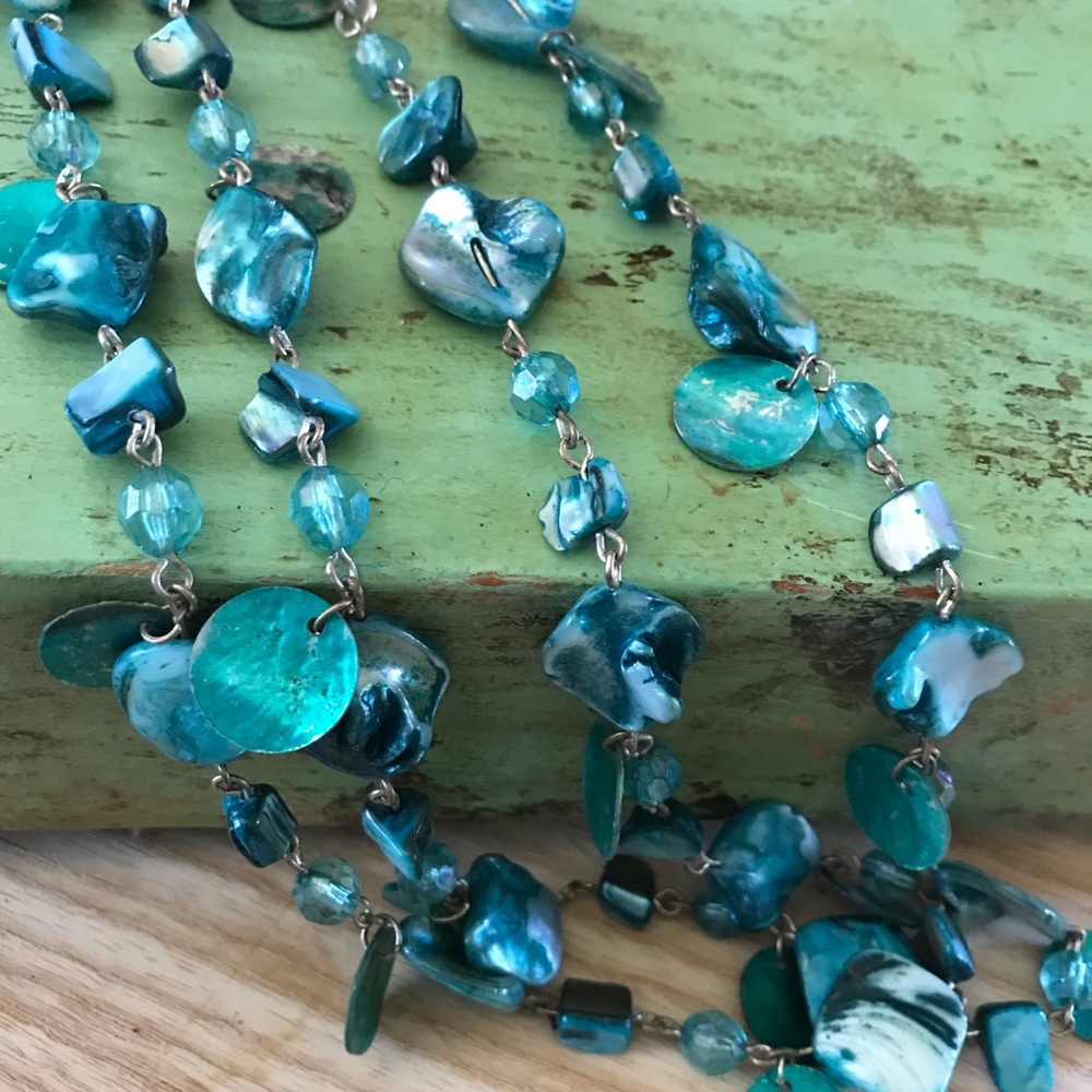 Beautiful Turquoise 24” Necklace